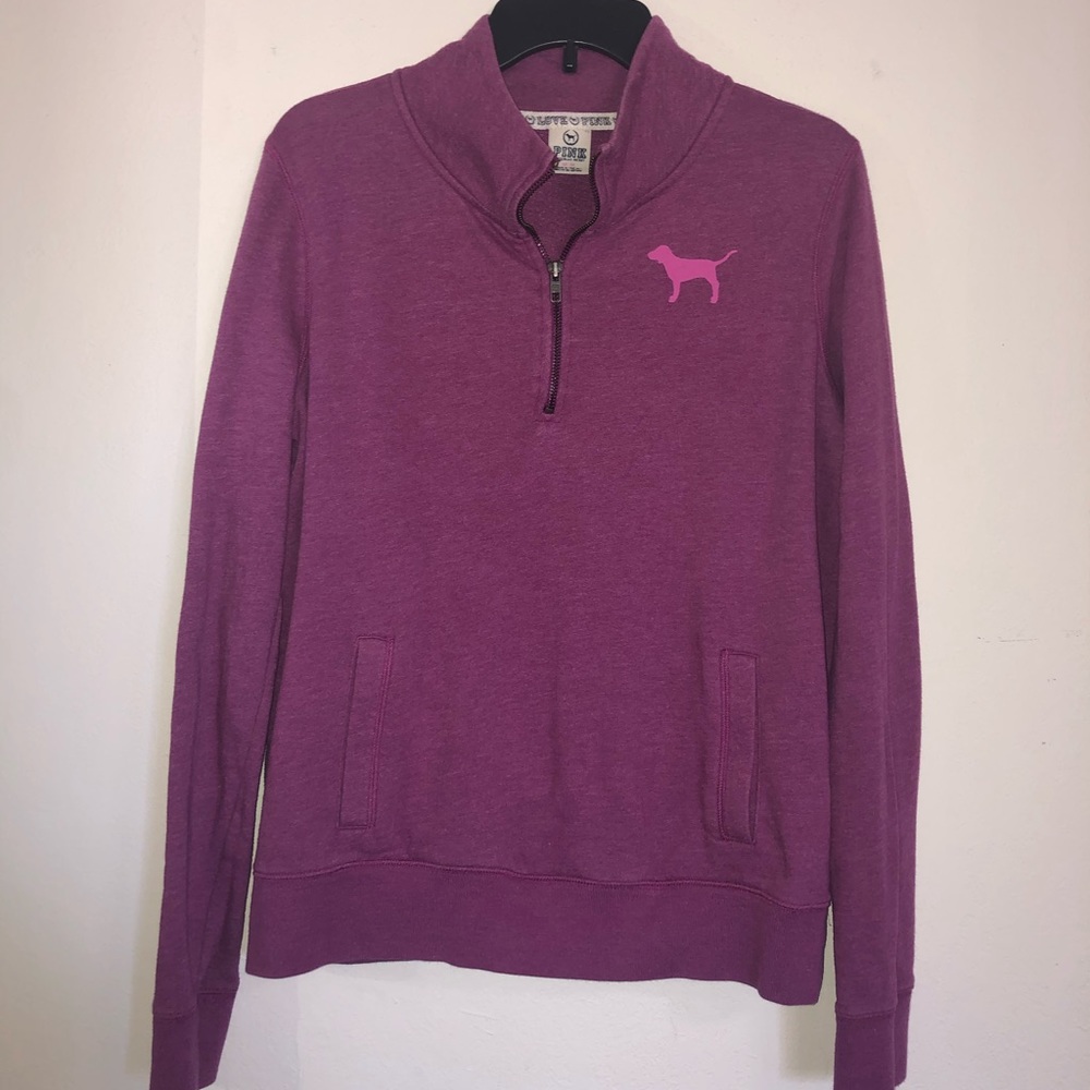 PINK quarter zip